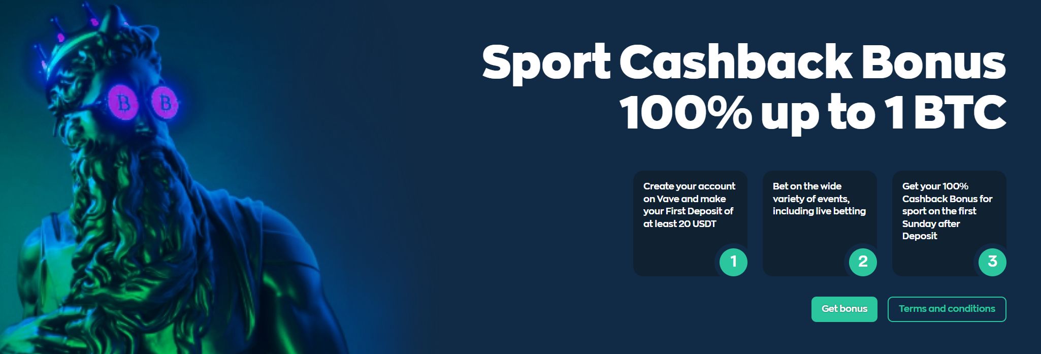 Vave Sportsbook Bonus