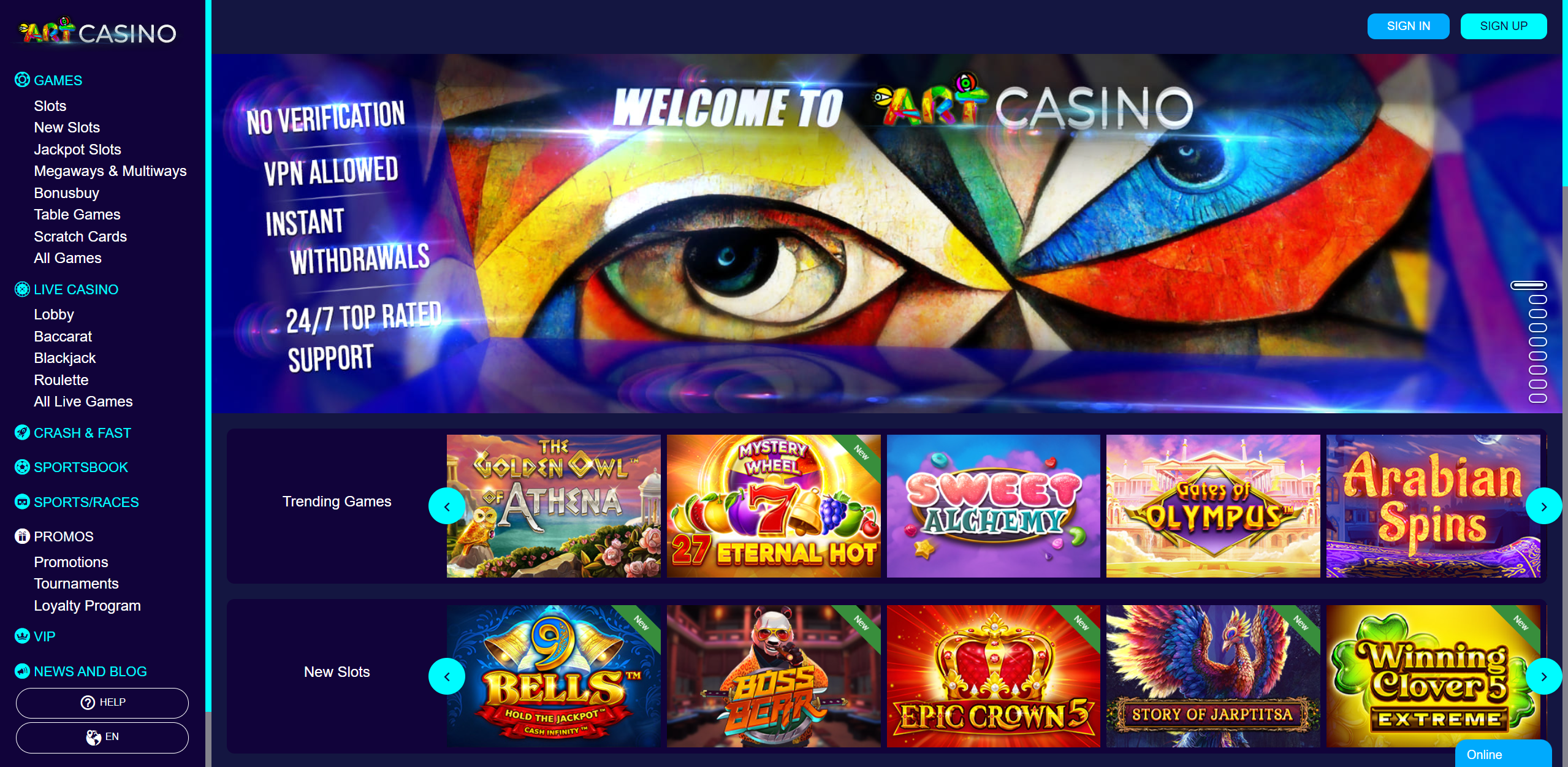 Art Casino Design