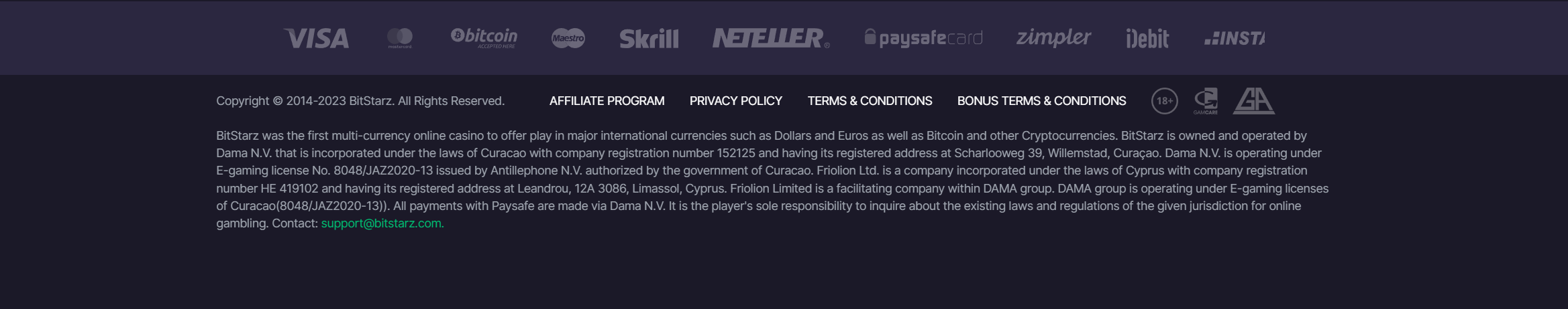 BitStarz Casino Safety