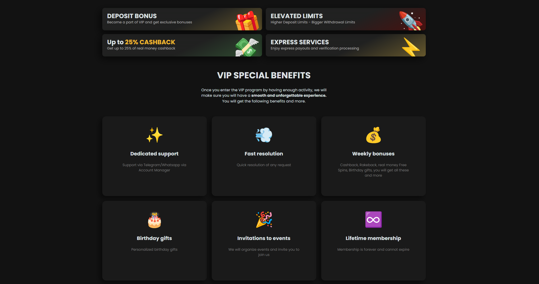 ChipStars VIP Program