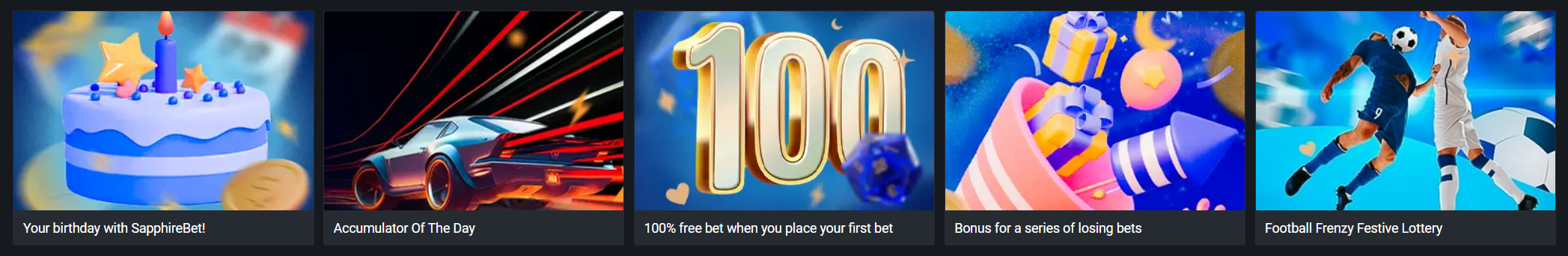 SapphireBet Bonus Offers