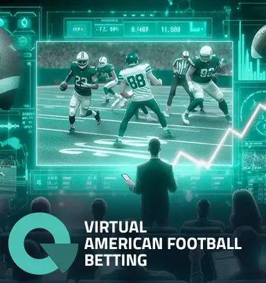 Virtual American football betting